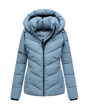 Chaqueta de invierno Marikoo Sahnemausii XVI para mujer con capucha desmontable