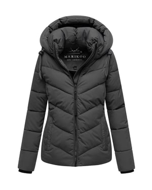 Chaqueta de invierno Marikoo Sahnemausii XVI para mujer con capucha desmontable