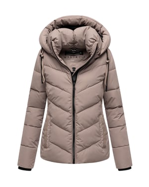 Chaqueta de invierno Marikoo Sahnemausii XVI para mujer con capucha desmontable