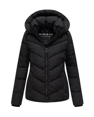 Chaqueta de invierno Marikoo Sahnemausii XVI para mujer con capucha desmontable
