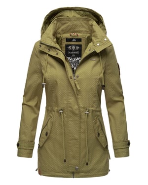 Chaqueta ligera de entretiempo Marikoo para mujer con capucha desmontable