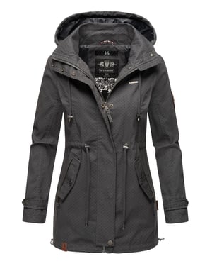 Chaqueta ligera de entretiempo Marikoo para mujer con capucha desmontable