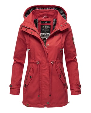 Chaqueta ligera de entretiempo Marikoo para mujer con capucha desmontable