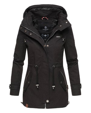 Chaqueta ligera de entretiempo Marikoo para mujer con capucha desmontable