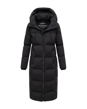 Abrigo acolchado de invierno Marikoo Tikoraa para mujer con capucha desmontable