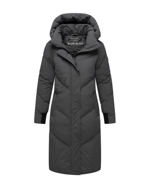 Abrigo acolchado de mujer Marikoo Teonaa con capucha desmontable y estilo elegante