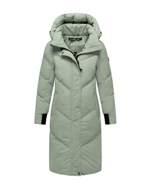 Abrigo acolchado de mujer Marikoo Teonaa con capucha desmontable y estilo elegante