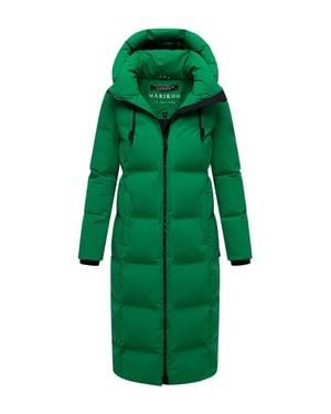 Abrigo acolchado de invierno Marikoo Tikoraa para mujer con capucha desmontable
