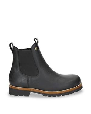 Botas Chelsea impermeables de cuero negro Beny Igloo C1 para hombre de Panama Jack
