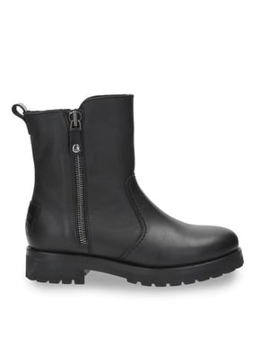 Botines Panama Jack Fabi Igloo B1 de piel impermeable en color negro para mujer