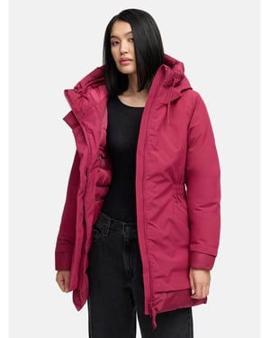 Parka de invierno para mujer WINTERPRINZESSIN de Navahoo con capucha y corte femenino