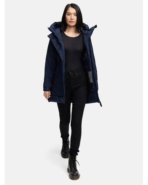 Parka de invierno para mujer WINTERPRINZESSIN de Navahoo con capucha y corte femenino
