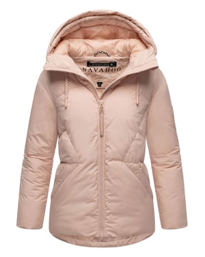 Chaqueta acolchada de mujer Navahoo Pastellzauber – cálida, moderna y femenina