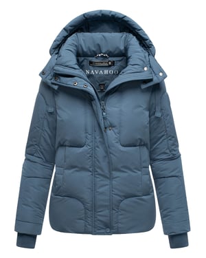 Chaqueta acolchada de mujer Navahoo Zauberlicht con forro polar y capucha