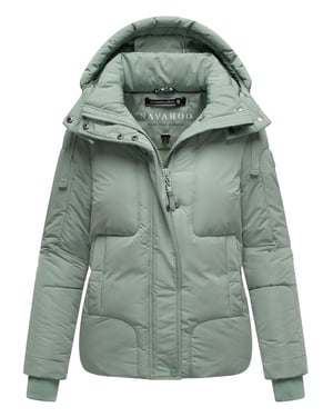 Chaqueta acolchada de mujer Navahoo Zauberlicht con forro polar y capucha