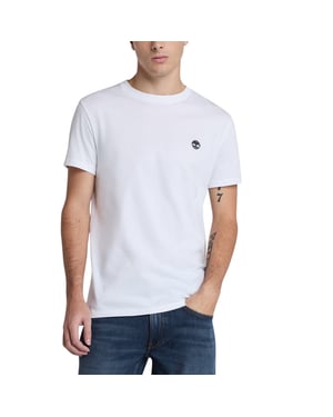 Camisetas de Hombre Timberland Clásico Logo Cuello Redondo Dunstan River Nuevas Verano