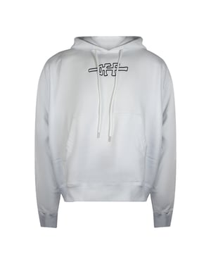 Sudadera Con Capucha Off-white Off Line Skate Blanca