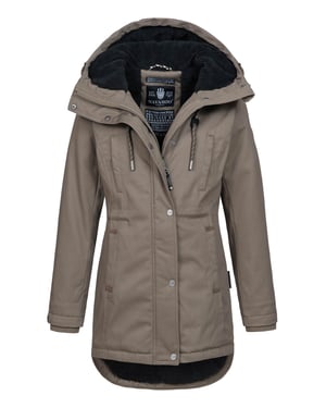 Chaqueta de invierno mujer Navahoo Winterfunke con forro de borreguito