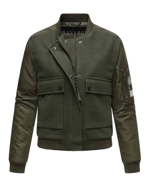 Chaqueta de entretiempo estilo bomber para mujer Navahoo Willstehaben