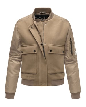Chaqueta de entretiempo estilo bomber para mujer Navahoo Willstehaben