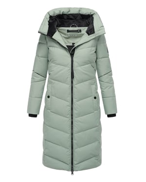 Abrigo acolchado de invierno para mujer Navahoo Smacking Bear - cálido y elegante