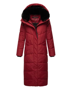 Navahoo abrigo de invierno acolchado para mujer Hingucker – Largo & Cálido