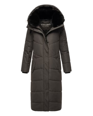 Navahoo abrigo de invierno acolchado para mujer Hingucker – Largo & Cálido