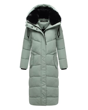 Navahoo abrigo de invierno acolchado para mujer Hingucker – Largo & Cálido