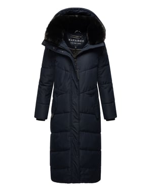 Navahoo abrigo de invierno acolchado para mujer Hingucker – Largo & Cálido