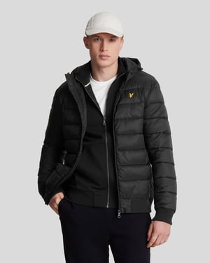 Chaqueta Puffer Lyle & Scott - Negra