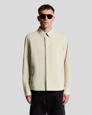 Camisa Overshirt de Nailon Resistente al Agua Lyle & Scott - Gris