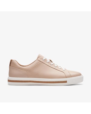 Unas Zapatillas de Cuero Rosa de Encaje Maui