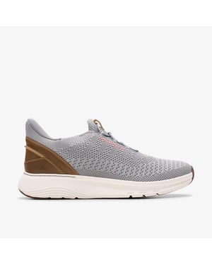 Zapatillas de punto gris Motion Trek LO