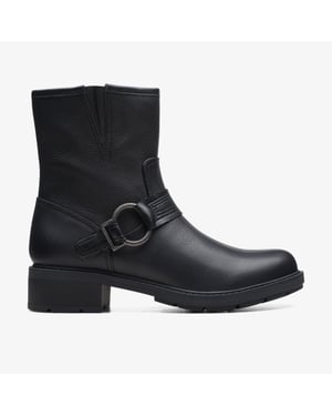 Botas de Cuero Negras Hearth Cross