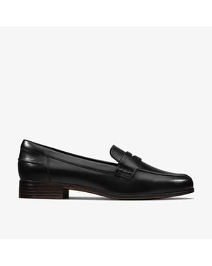 Zapatos de Cuero Negros Hamble Loafer