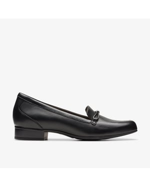 Zapatos de cuero negro Juliet Shine