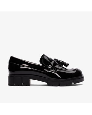 Zapatos Mocasines Teala de Patente Negros