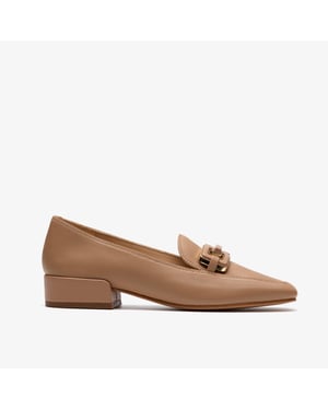 Zapatos de Cuero Praliné Seren30 Easy
