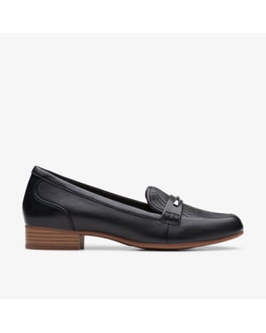 Zapatos de cuero negro Juliet Aster