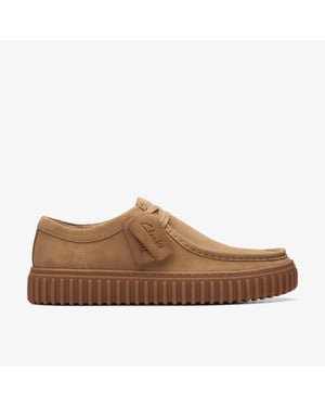 Zapatos de Suede Oscuro Torhill Lo Sand