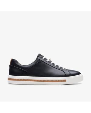Unos Zapatillas de Cuero Negro Maui Lace