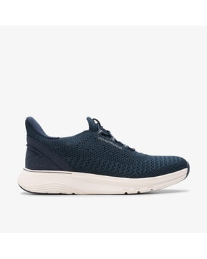 Zapatillas de Entrenamiento Knit Navy Motion Trek LO