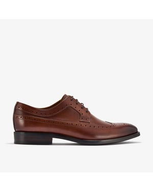 Zapatos de Cuero Tan Banstead Tip