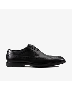 Zapatos de Cuero Negros Ronnie Limit