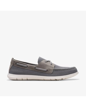 Zapatos Combi Flexway Tie Grises