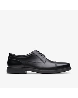 Zapatos de Cuero Negros Wenham Cap II