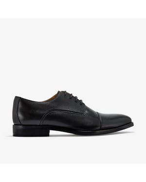Zapatos de cuero negro Banstead