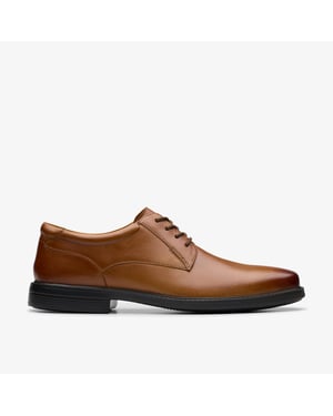 Zapatos de Cuero Marrón Wendell LaceII