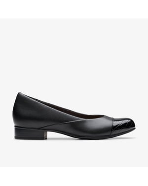 Zapatos de Cuero Negro Juliet Rise
