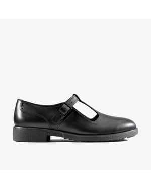 Zapatos de Cuero Negro Griffin Town